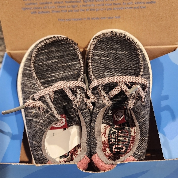 Hey Dude Other - Hey Dude Kids Gray Shoes 5